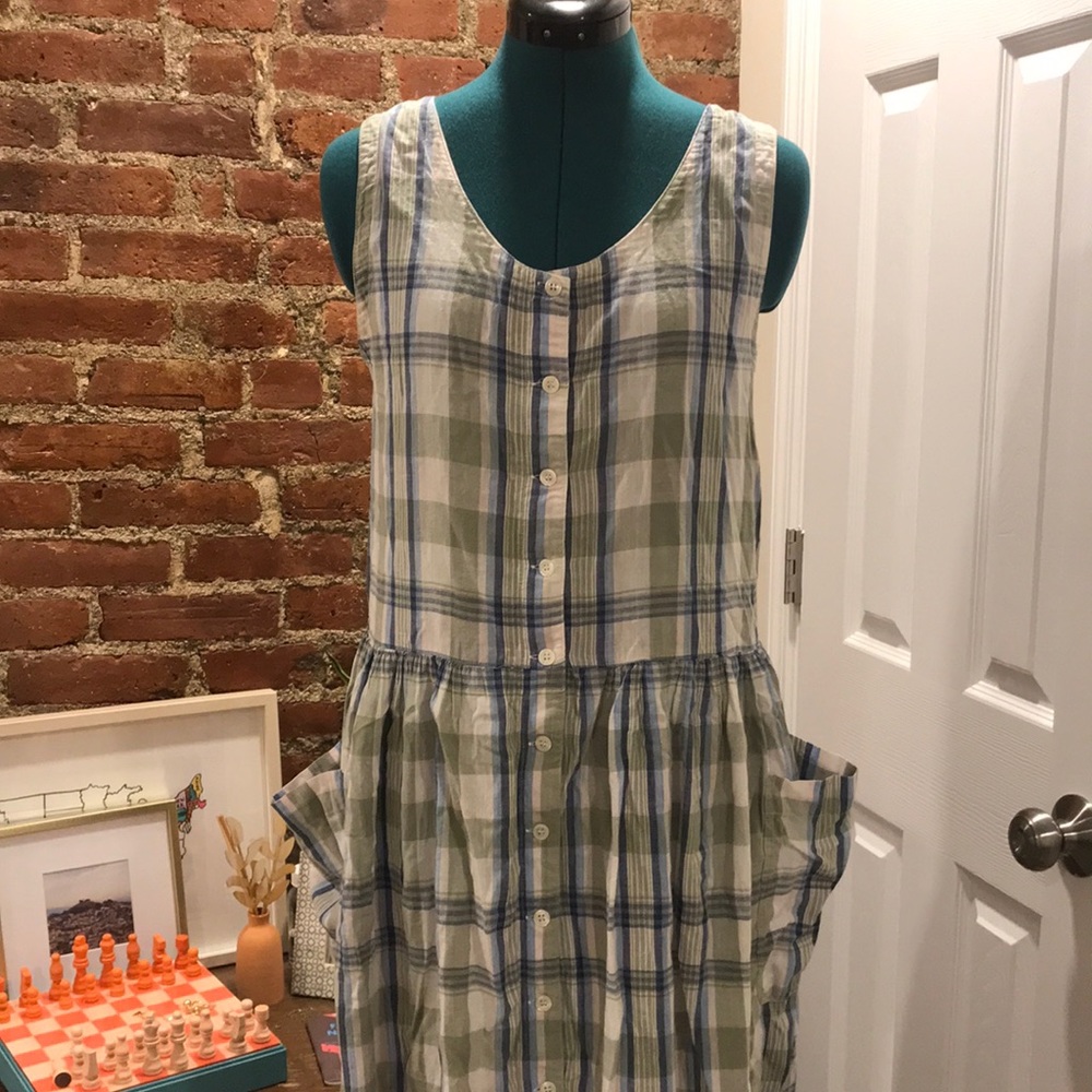 Vintage plaid dress